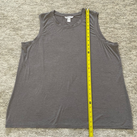 Athleta Women’s Plus Size 2x Gray Workout Tank Top Sleeveless Stretch Exercise - Picture 3 of 6